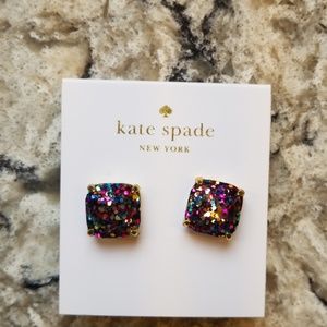 kate spade Jewelry - Kate Spade Glitter Stud Earrings kate spade Jewelry - Kate Spade Glitter Stud Earrings